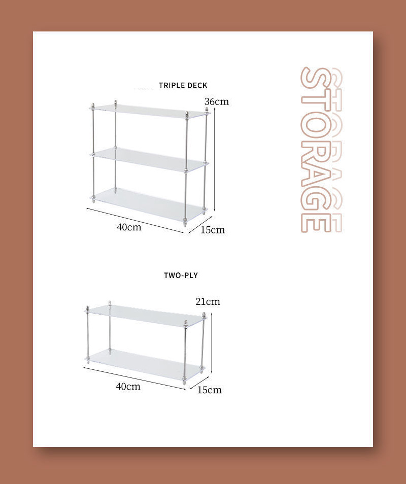 Perfume cup storage display shelf, desktop perfume aromatherapy fragrance storage box, multi-functional storage
