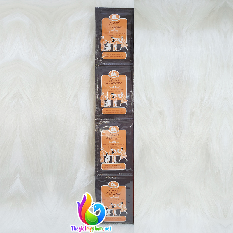 Dây Sữa Tắm Tesori D'oriente 7ml (12 Gói x 7ml)