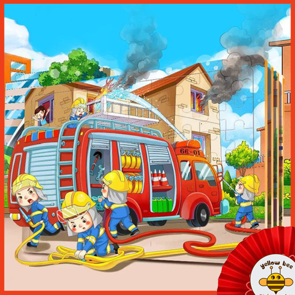 [60 miếng] Đồ chơi ghép hình gỗ puzzle