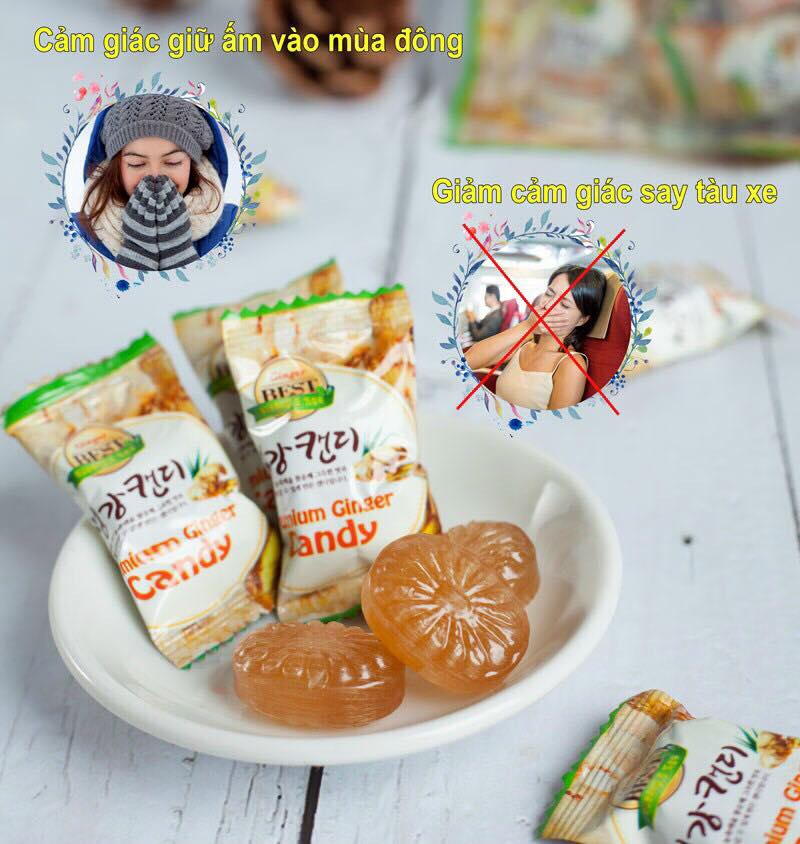 Kẹo Gừng Cao Cấp Cheonnyeonae Hàn Quốc Premium Ginger Candy