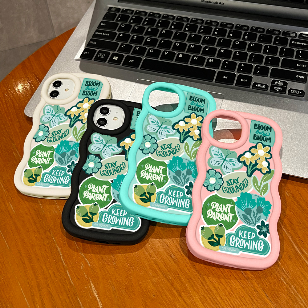 TA%20for%20VIVO%20Y27%204G%20Back%20Cover%20Macaron%20Wave%20Soft%20Silicone%20Mobile%20Phone%20Cover%20Full%20Screen%20Green%20Plant%20Garden%20Pattern%20Case%20-%20Image%208