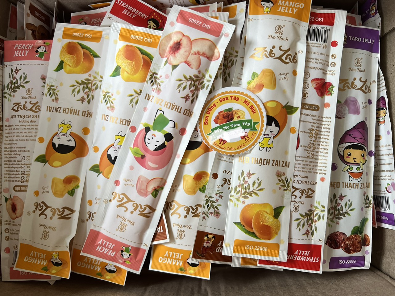 SÉT 3 CHIẾC THẠCH DÀI ZAIZAI KHÁCH ĂN THỬ