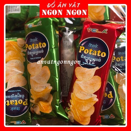 5 Gói Snack Potato Thơm Ngon Giòn Giụm