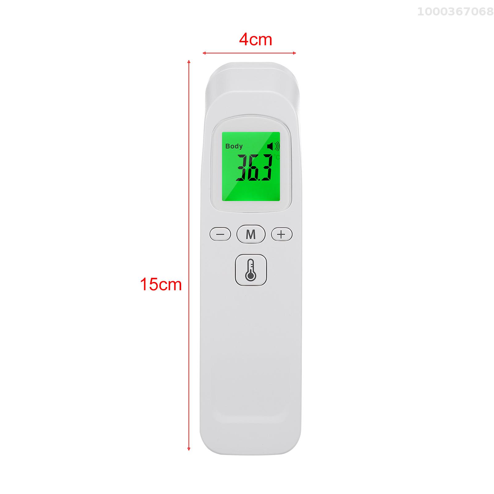 Digital thermometer, non-contact body temperature high-precision measuring device thermometer with fever alarm
