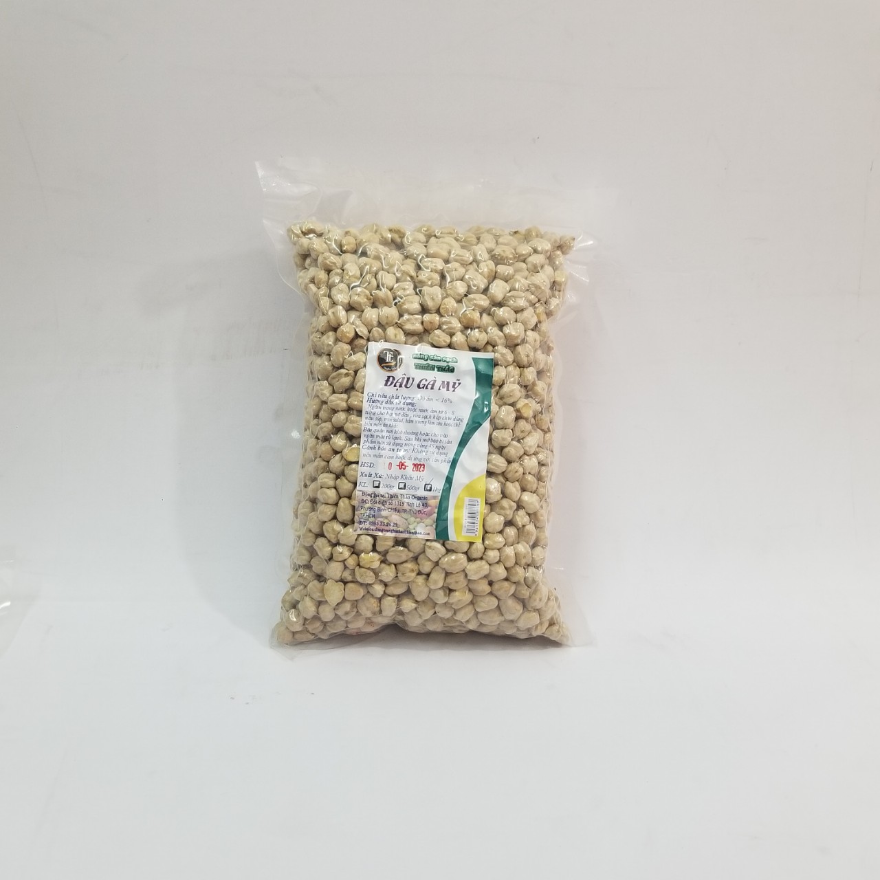 500gr Đậu Gà Mỹ (size 9mm) Thiên Thảo Organic
