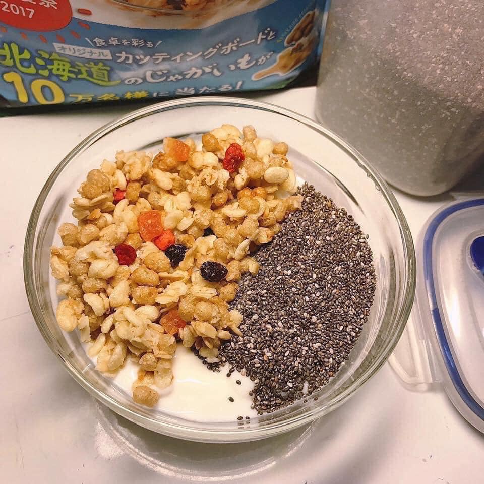 NGŨ CỐC CALBEE NHẬT BẢN 750gr DATE 7/2023