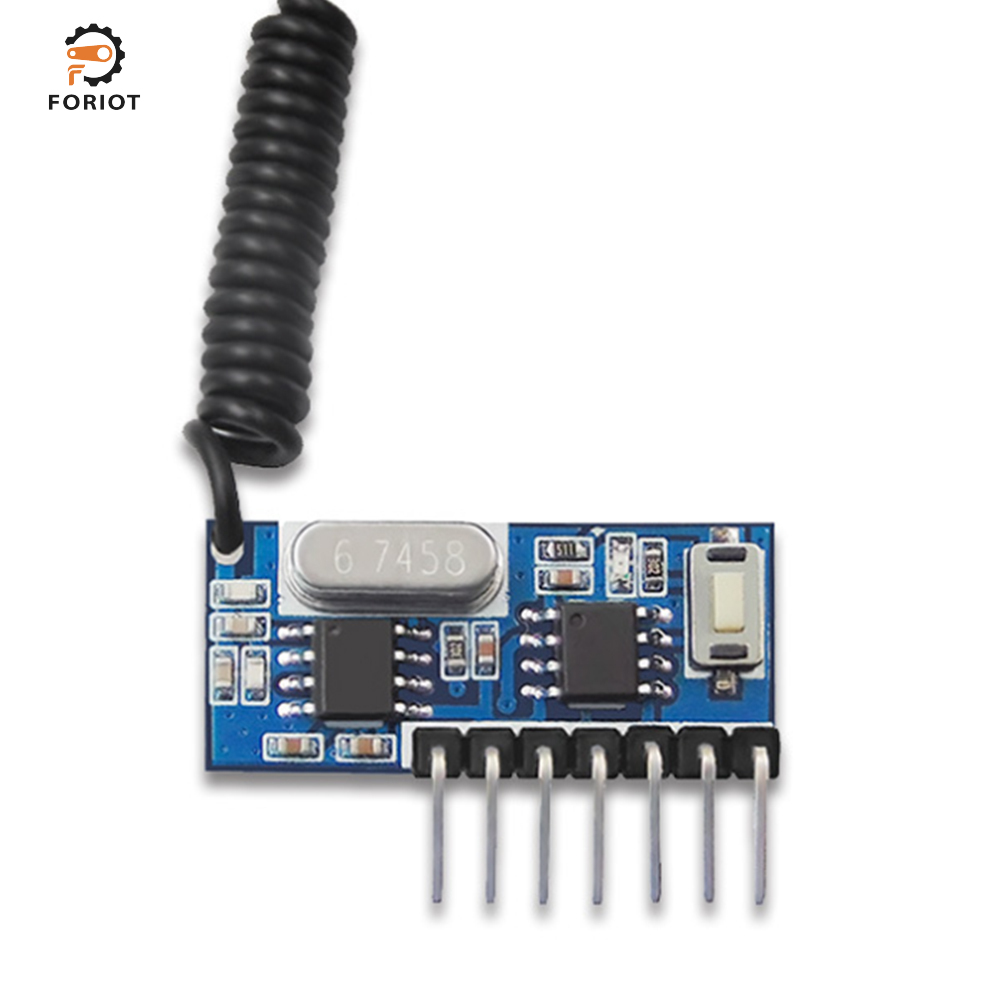 Foriot không dây 433MHz mô-đun RF Máy thu và máy phát Đầu thu điều khiển từ xa mô-đun