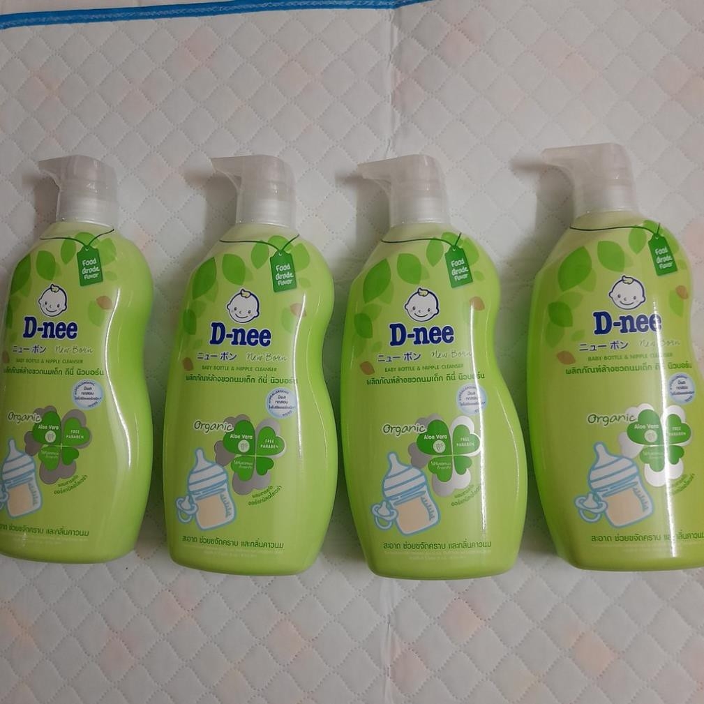 NƯỚC RỬA BÌNH SỮA DNEE ORGANIC chai 620ml, túi 600ml DATE MỚI NHẤT