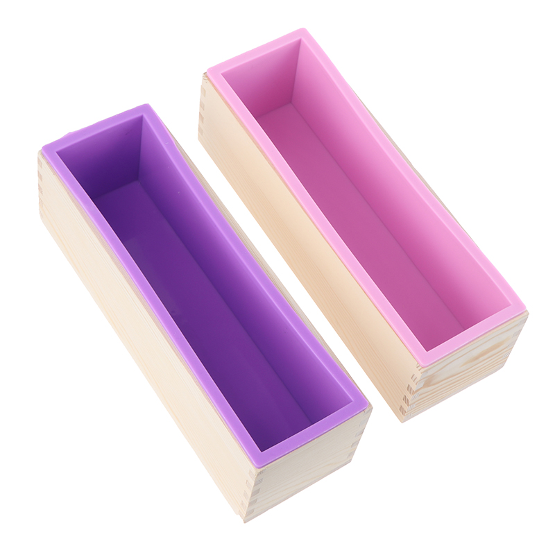 1200ml%20Rectangle%20Silicone%20Soap%20Making%20Mold%20Wooden%20Box%20Handmade%20Craft%20Cake%20Loaf%20Fayshow%20-%20Image%203