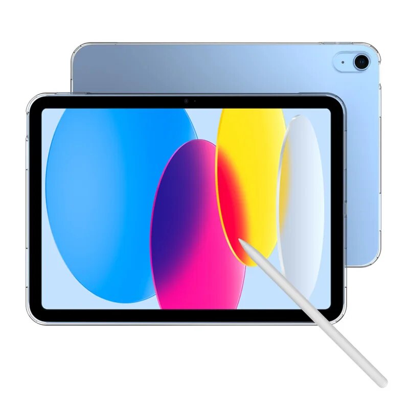 ZVTAIN Case for IPad 10th Generation 9th Casing Transparent Protective Case for IPad Air 5/4 Soft Silicone Cover for Pro 11 2022 2021 Mini 6 3 2 1 Back Cover IPad 7 8 Clear Shell