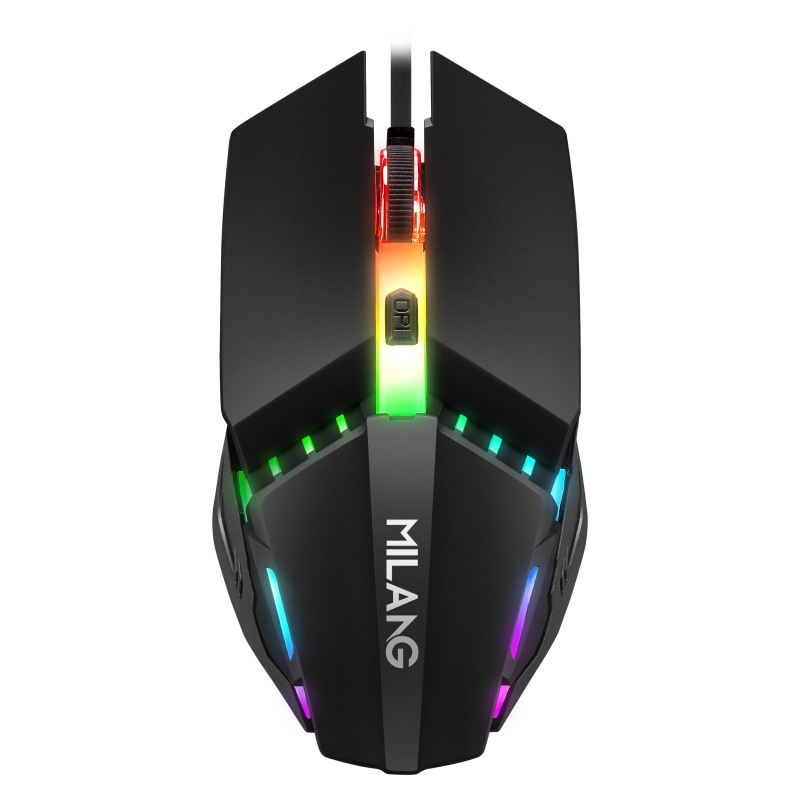 Heilongjiang120MIWONG M5 Wired Mouse USB Luminous Desktop Laptop Game Competitive Mouse
