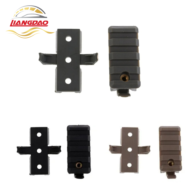Helmet Flashlight Torch Clamp Mount Holder Bracket Attachment Fit Fast Helmet Side Rails Helmet Accessories For Outdoor Fishing Trainning Cosplay