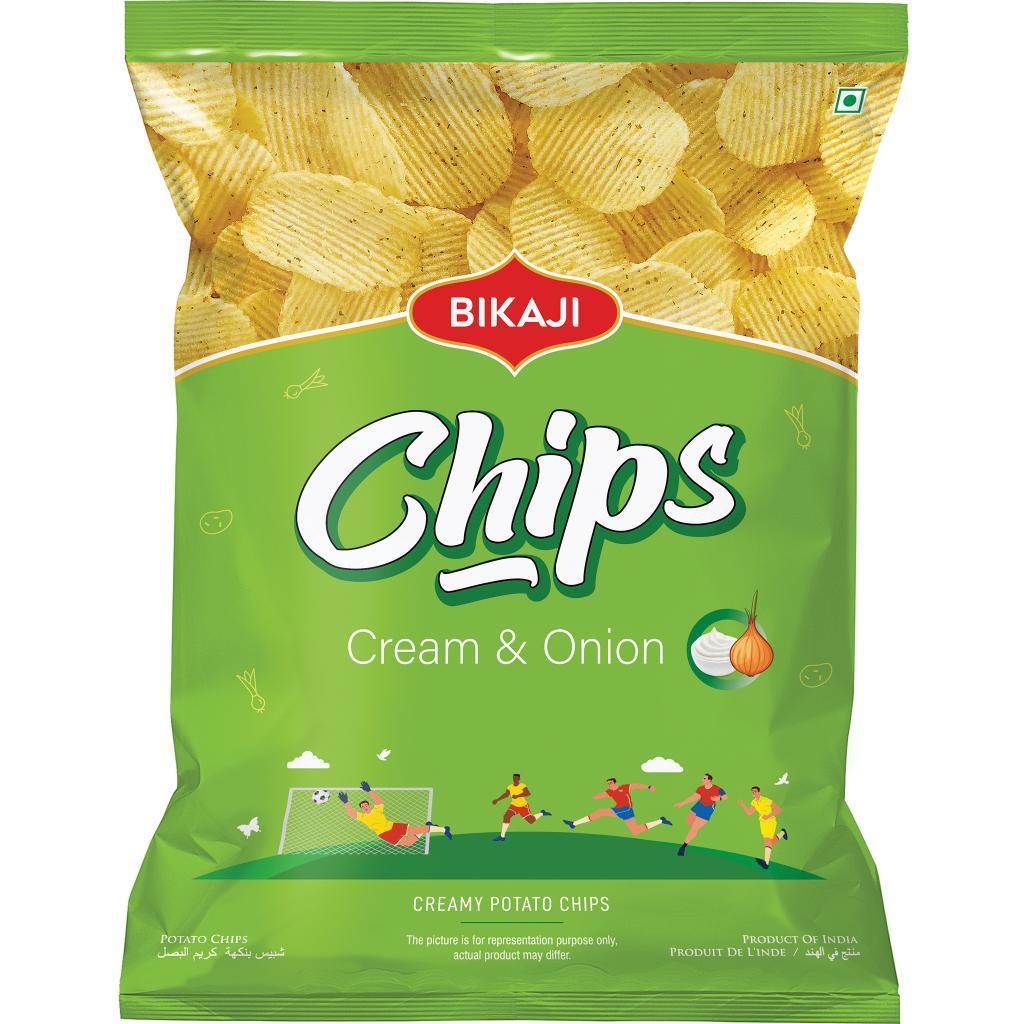 50 OFFER BIKAJI POTATO CHIPS CREAM N ONION 40 GMExpiry Date 14 September 2024 Lazada