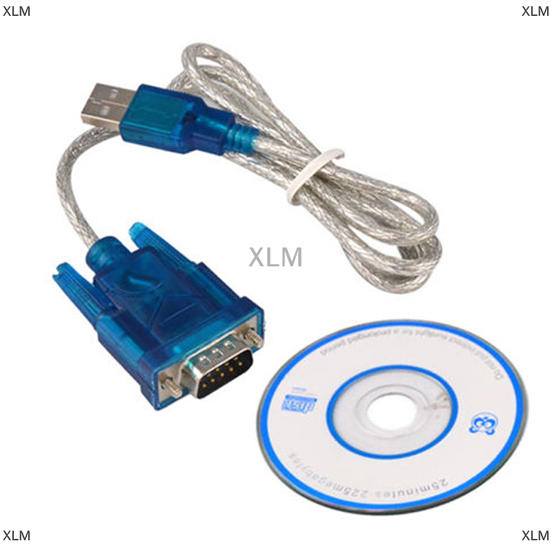Xlm cáp chuyển đổi cổng com cổng nối tiếp usb sang rs232 9 chân db9 cáp chuyển đổi pda