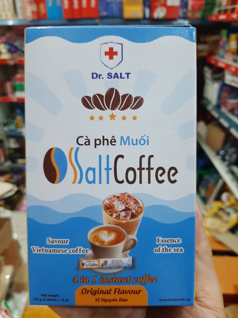 Cà Phê Muối Hộp 162g