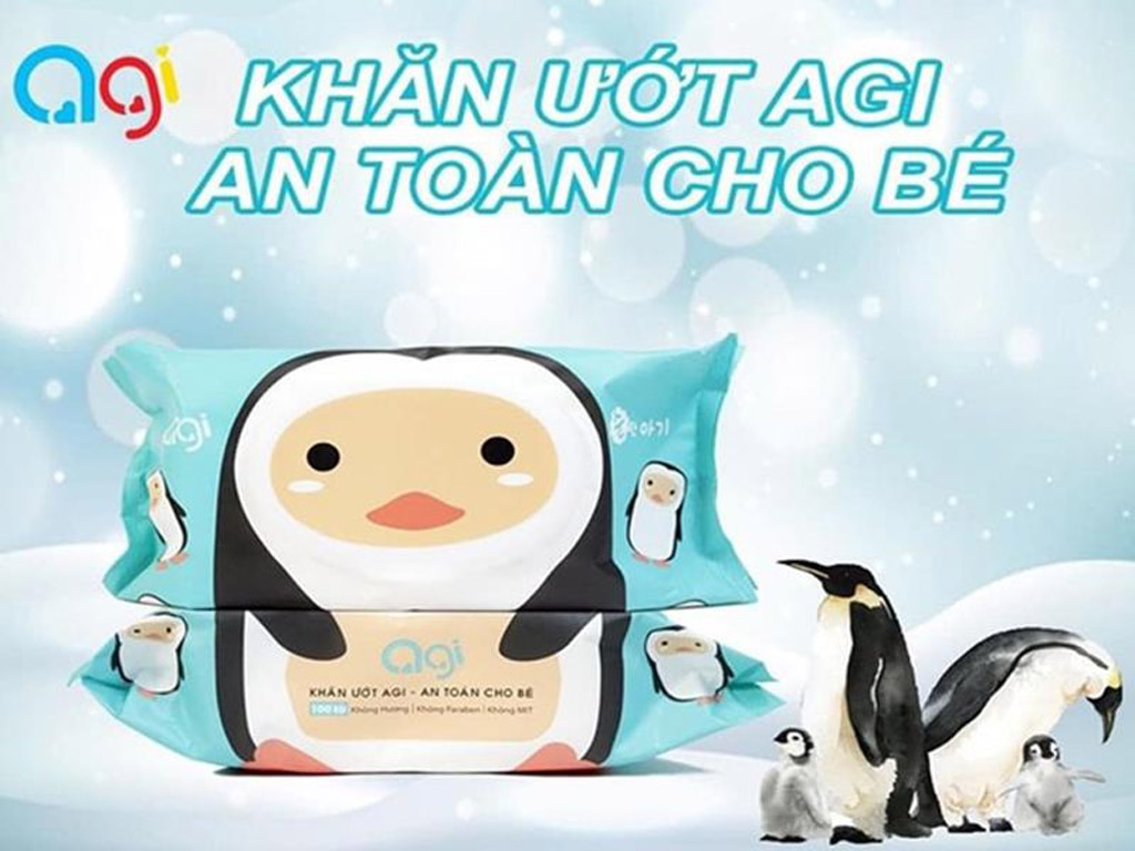( ko kèm quà) KHĂN ƯỚT KHÔNG MÙI HÀN QUỐC AGI 100 TỜ