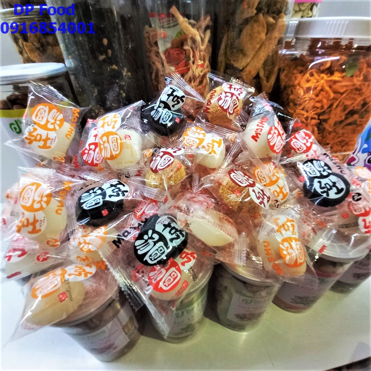 (THÙNG 2KG) Bánh Mochi Tròn mix 4 Vị Siêu Hot