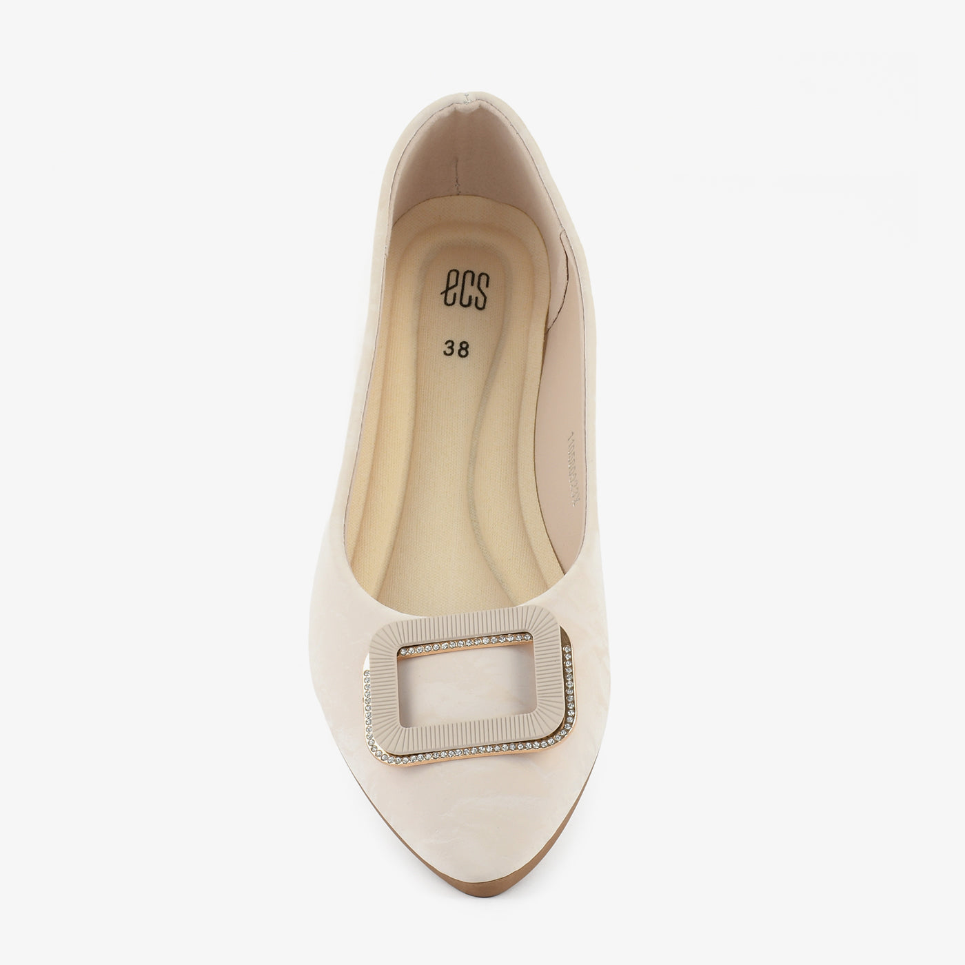 ECS Urban Allure Flat Pumps For Women. 