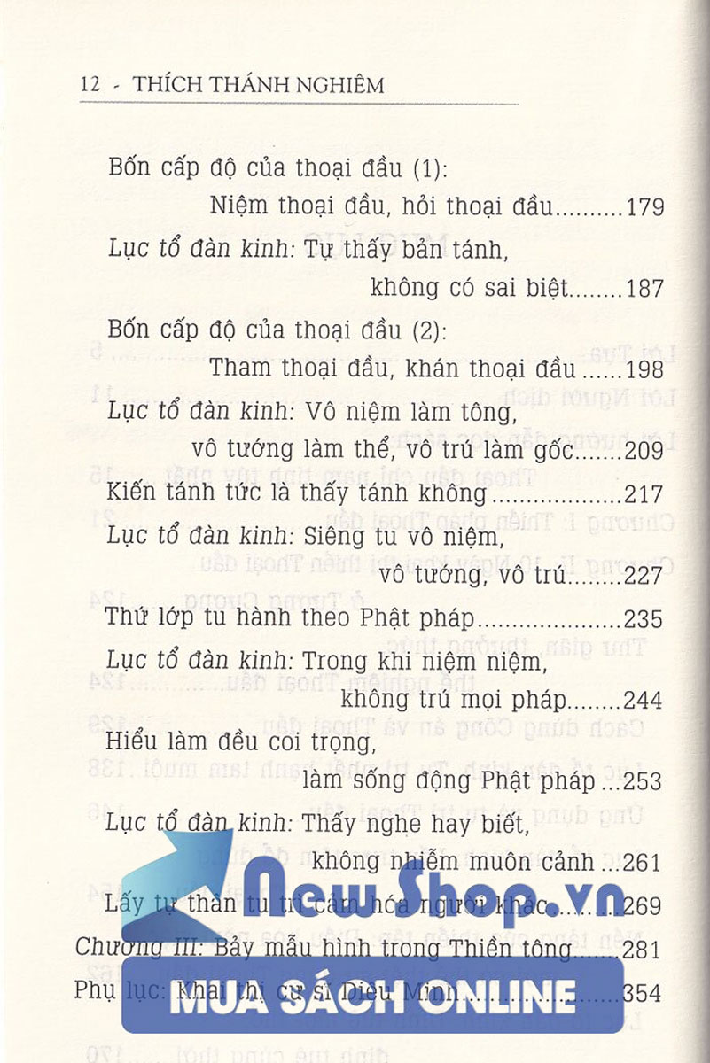 Sách - Thiền Thoại Đầu - Newshop