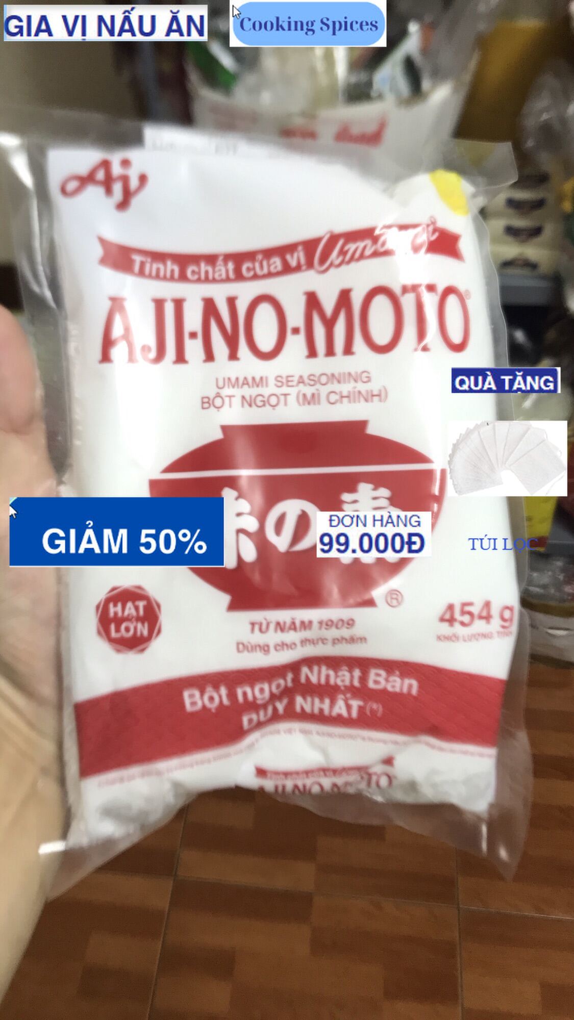 454gr Bột ngọt mì chính