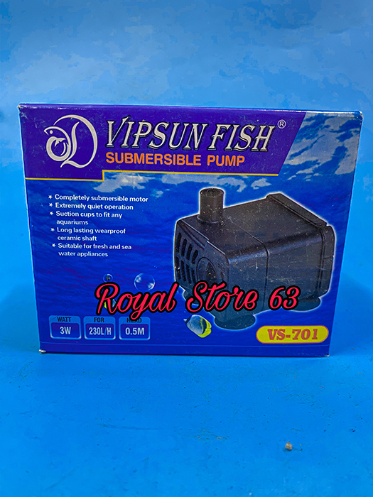 Vipsun VS 701 máy bơm nước bể cá, non bộ mini thumbnail