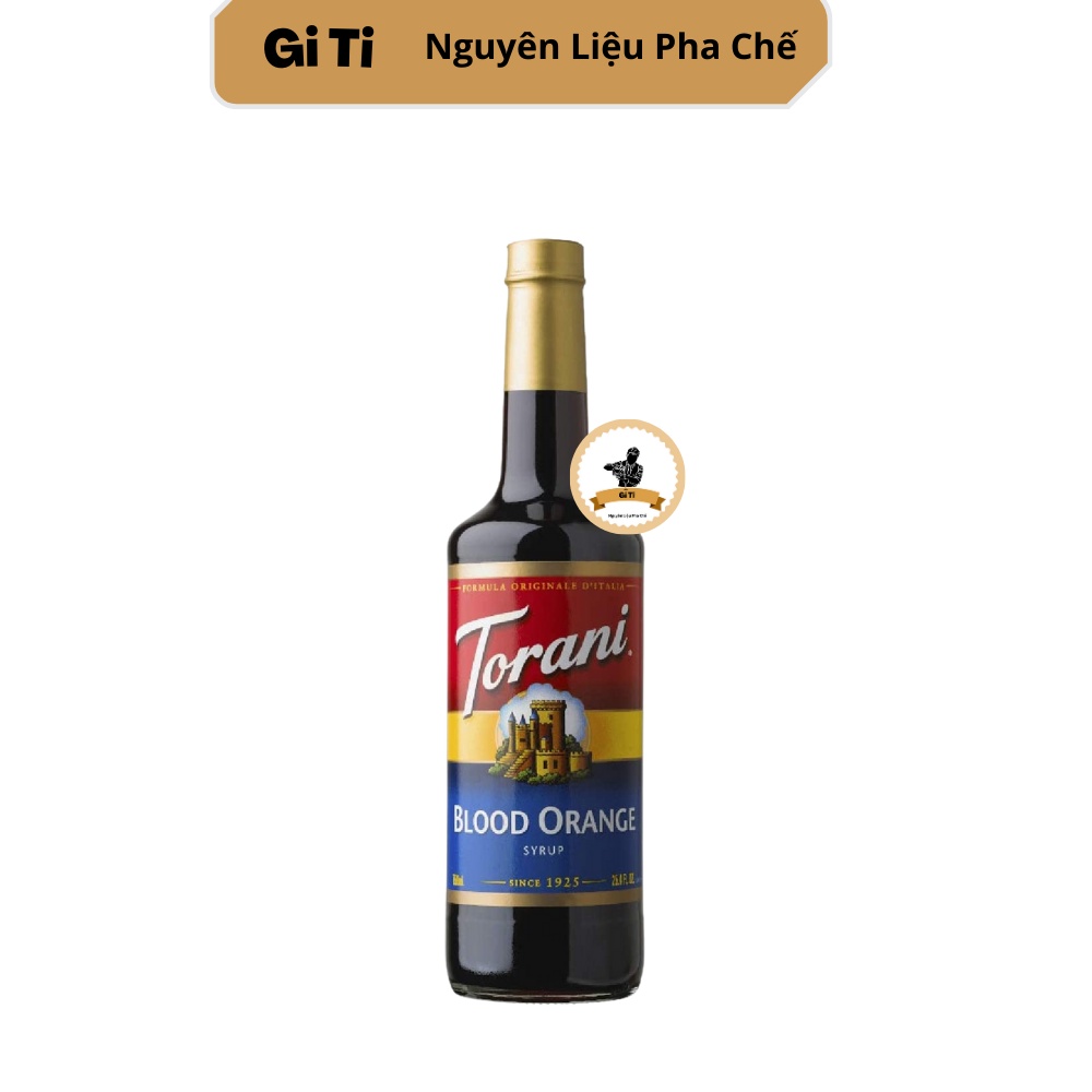 Siro/Syrup Torani nhiều vị chai 750ml