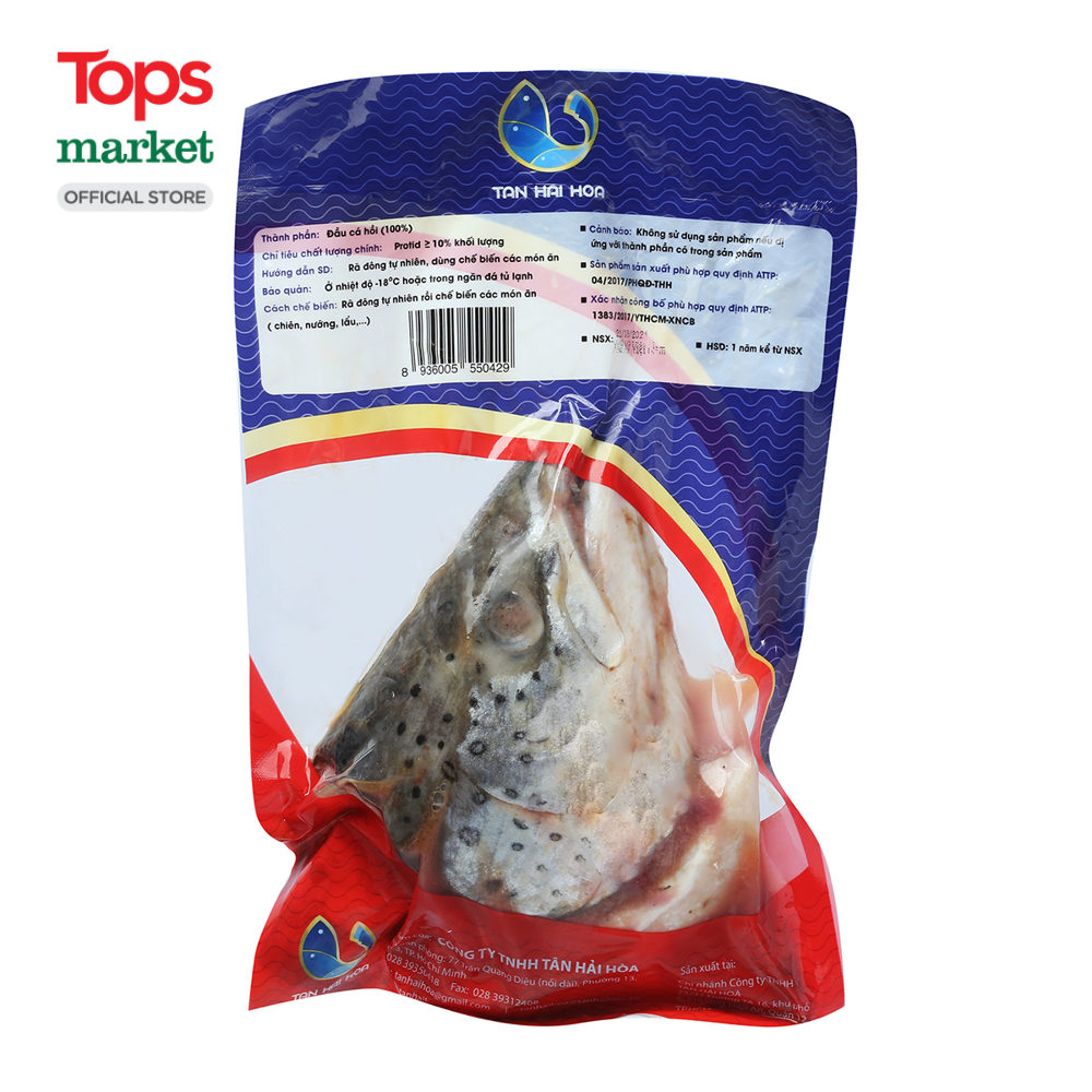 Đầu Cá Hồi Tân Hải Hòa 500-600G