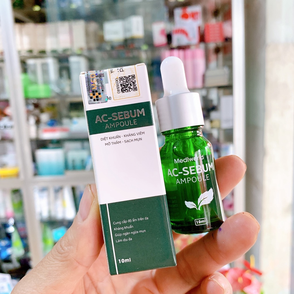 Serum mụn AC SEBUM AMPOULE Mediworld - LYO