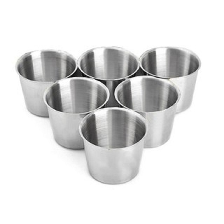 Combo 10 ly đá inox  7cm