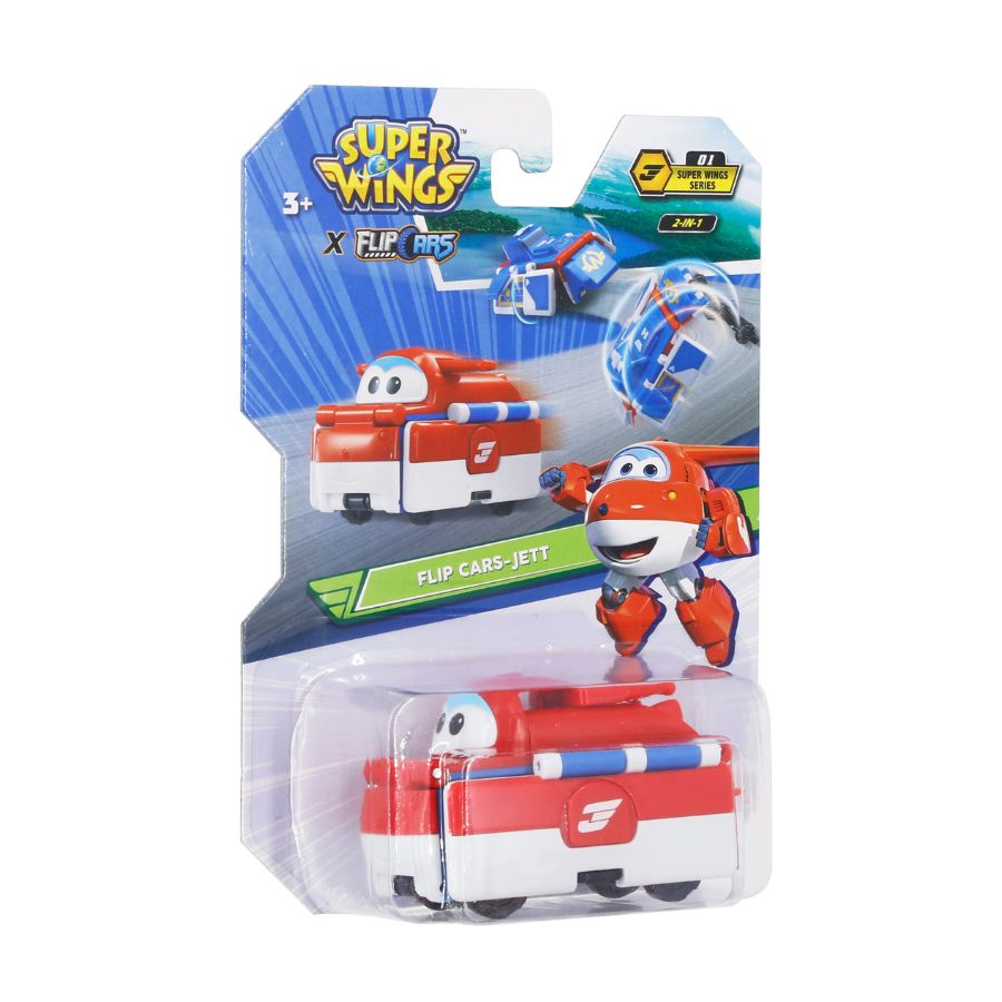 Đồ chơi xe jett tia chớp biến hình tàu bay superwings superwings eu636301