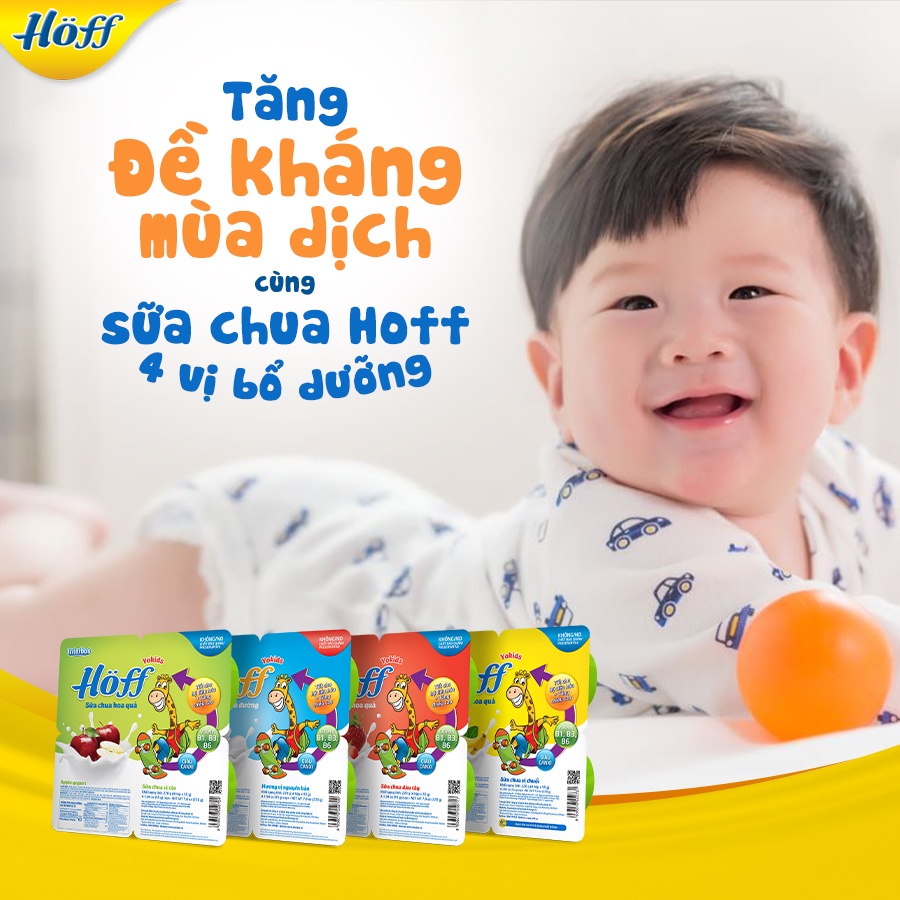 Sữa Chua Hoff vỷ 55gx4 cho trẻ
