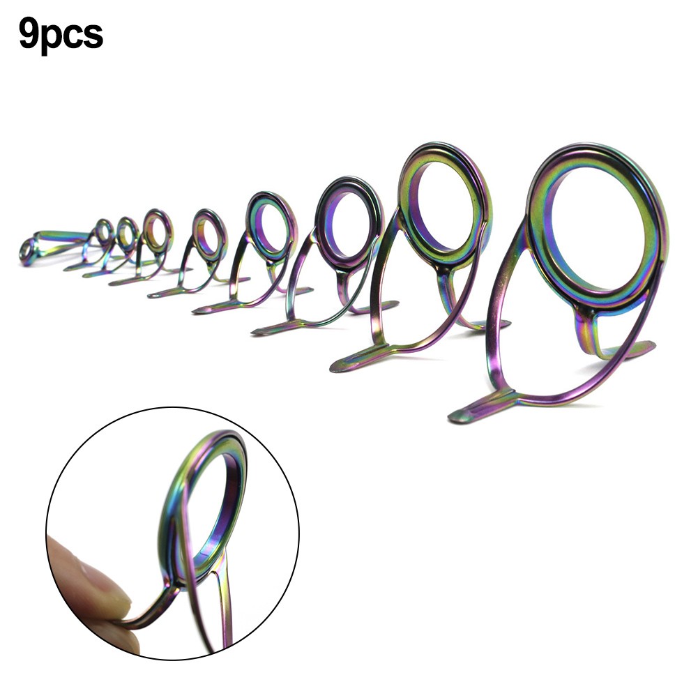 6*2.6mm Rod Guide Ring Colorful Ceramic Ring Diy Fishing Rod Guide Ring