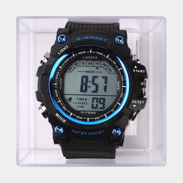 Lasika LED Sports Digital watch For Men, Boys &  Kids - Waterproof High Quality Material - Random Multicolor & Multi Design Art # SS - Lasika Sport Watch -K-SportChWR30-90700-0080a. 