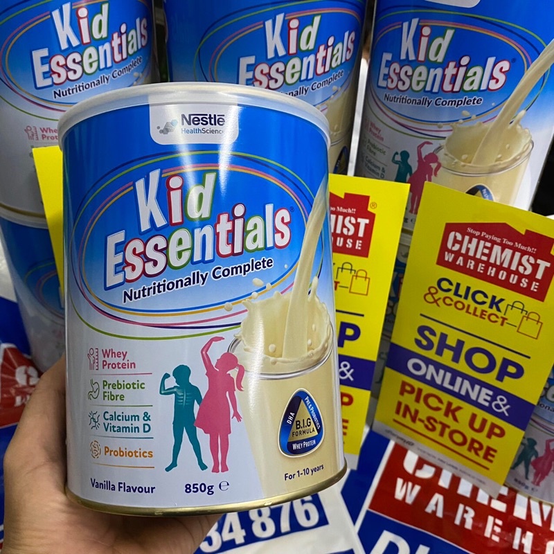Sữa bột Nestle Kid Essentials cho trẻ 800g (MẪU MỚI)