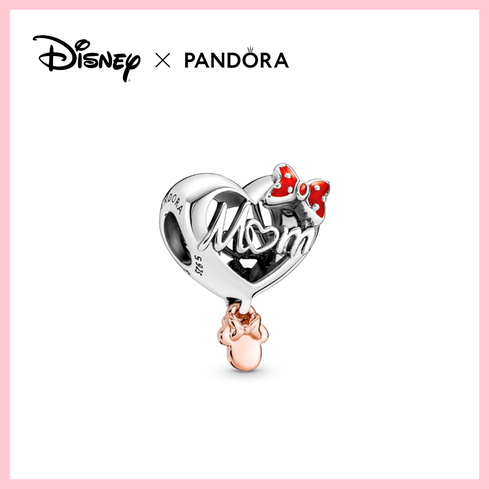 Pandora x Disney 14k Rose Gold-plated 