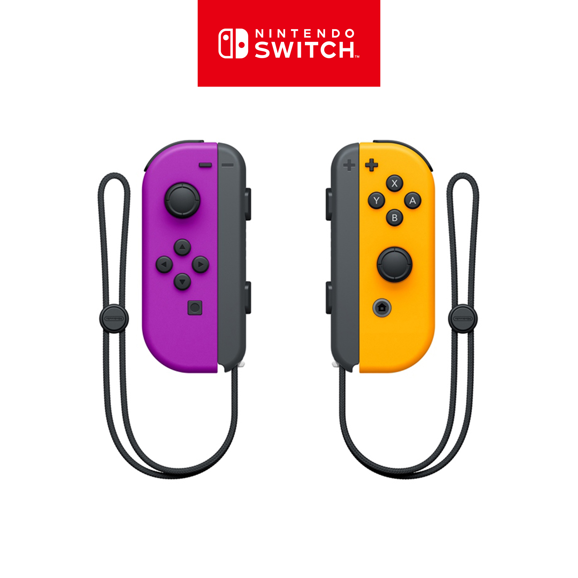 Nintendo Switch 本体 カラフルJoy-Con、Pro-Con付き Nintendo Official Store] Joy-Con (L)/(R) Neon Purple / Neon Orange