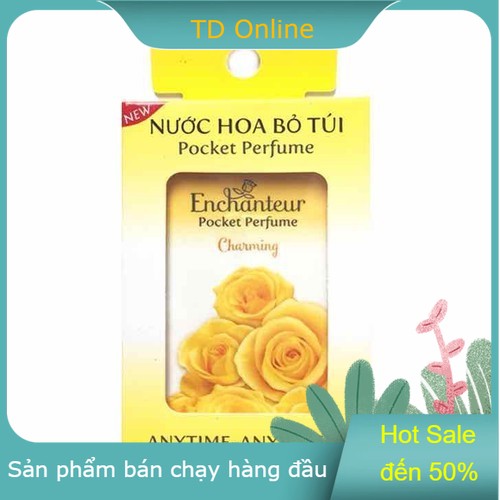 Nước Hoa Bỏ Túi Enchanteur 18Ml Mẫu Mới 250 Lần Sử Dụng