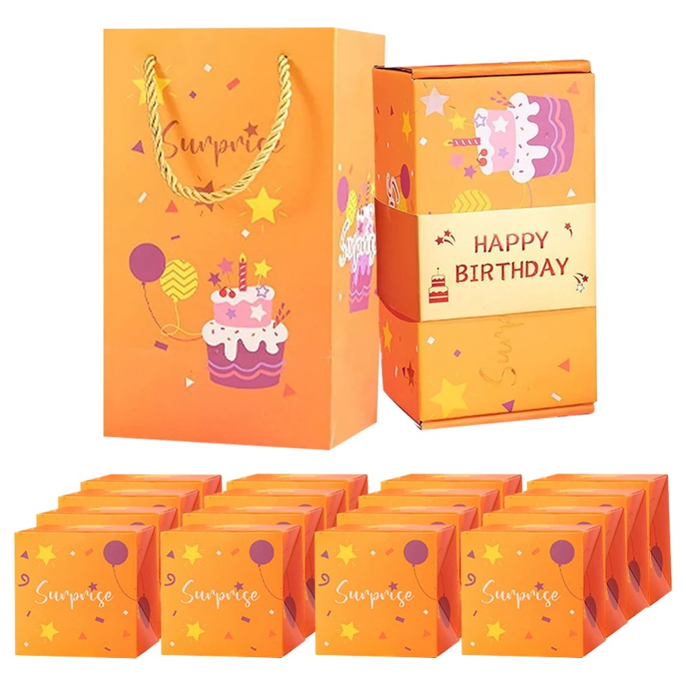 New Gift Box Paper Cash Gift Box Fun Surprise Bounce Box Pop Up ...