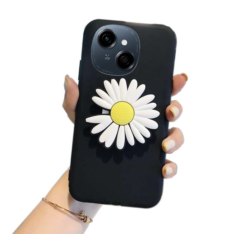 New Phone case Tecno Spark Go 1 Back cover Fashionable cartoon chrysanthemum Stand dustproof smooth for Tecno Spark Go1 case. 