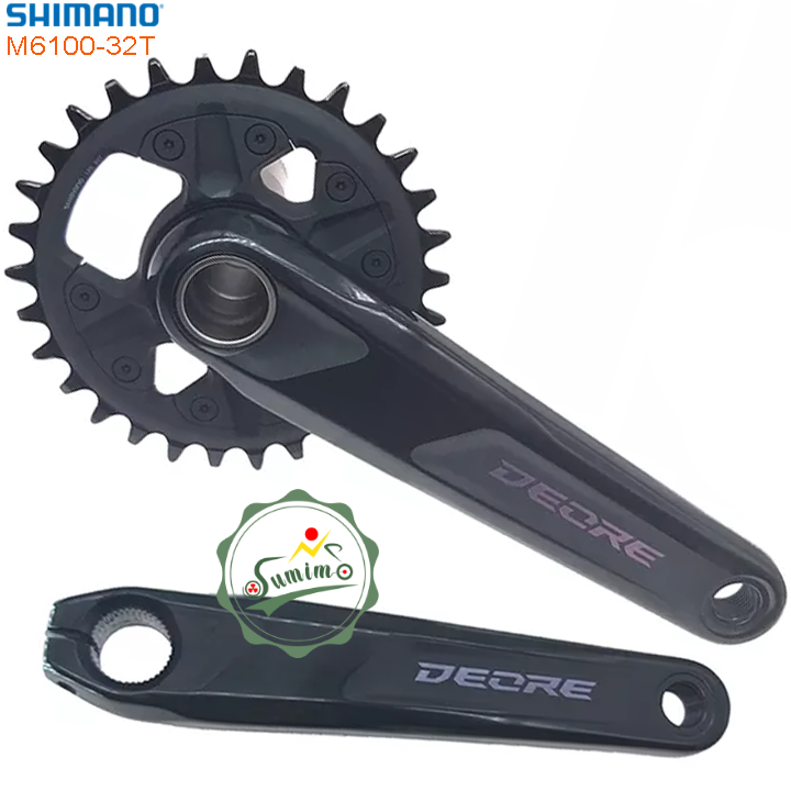 Giò dĩa shimano deore m6100-32t-170mm - chính hãng