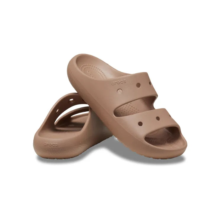 Dép Xăng Đan Unisex Crocs Classic V2 - Latte - 209403-2Q9