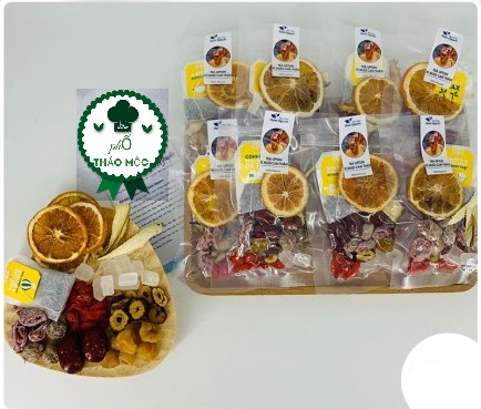 Trà Lipton thảo mộc thanh nhiệt giải độc set 10 gói