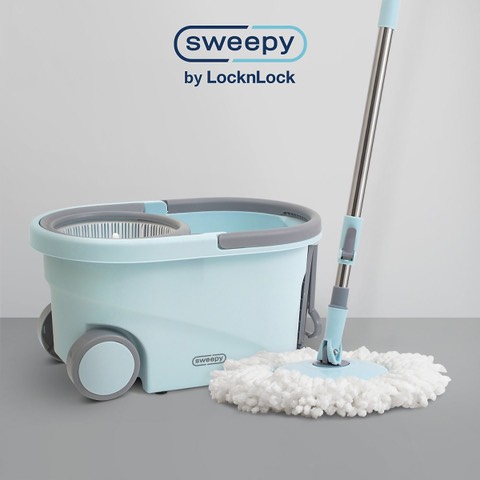 Bộ lau nhà locknlock 2 ngăn 7l sweepy - etm971