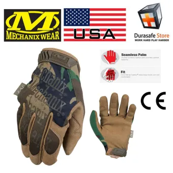 mechanix woodland camo gloves