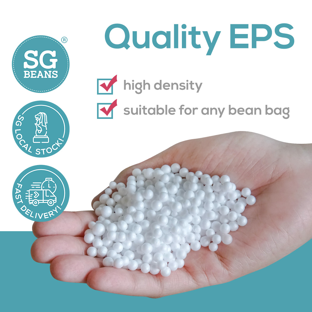 10L Quality EPS Bean Bag Beans, Beanbag Refill / Filling / Beads /  Stuffing [Made in SG]