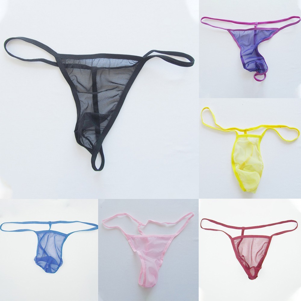 【YOUWORTH】 G Strings Underwear Liquid Comfortable Fashion Micro See-through Stretch