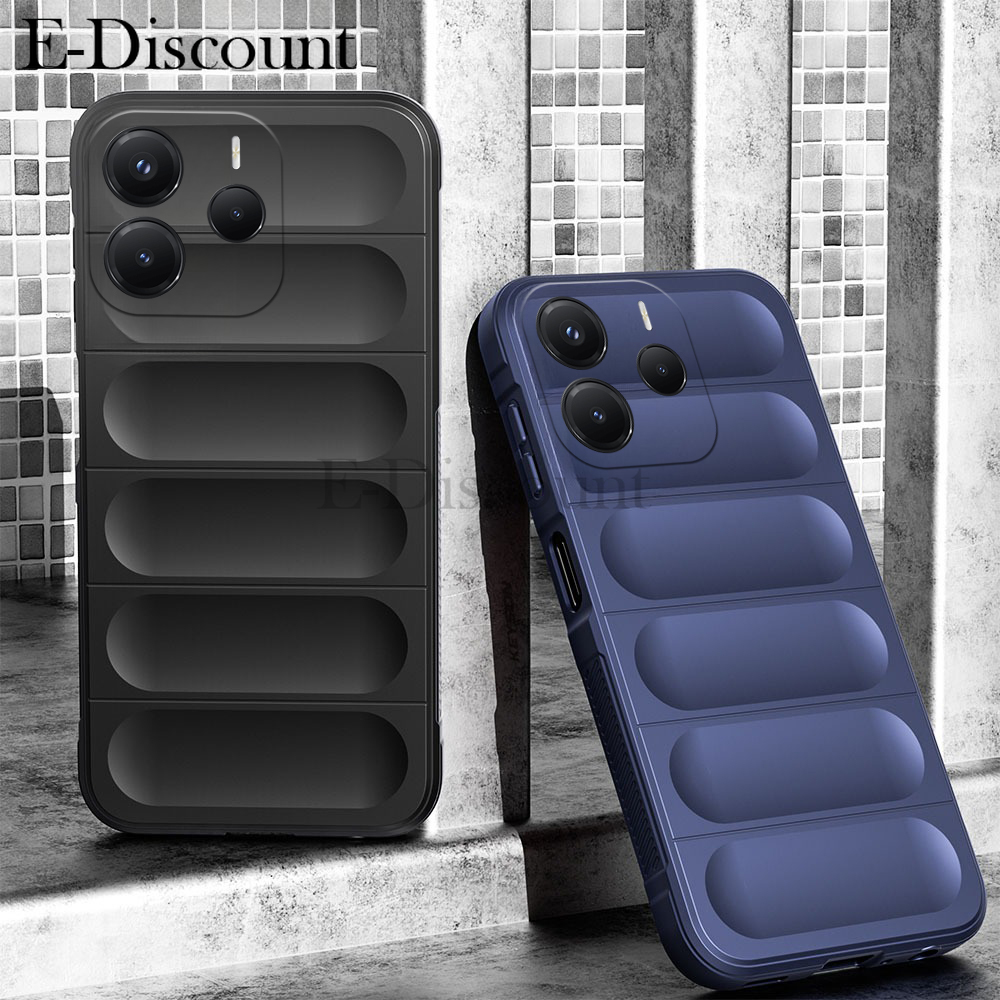 New Phone case Redmi Note 14 Back cover Soft Anti Slip Wavy Silicone Vintage For Redmi Note14 Pro Plus case.