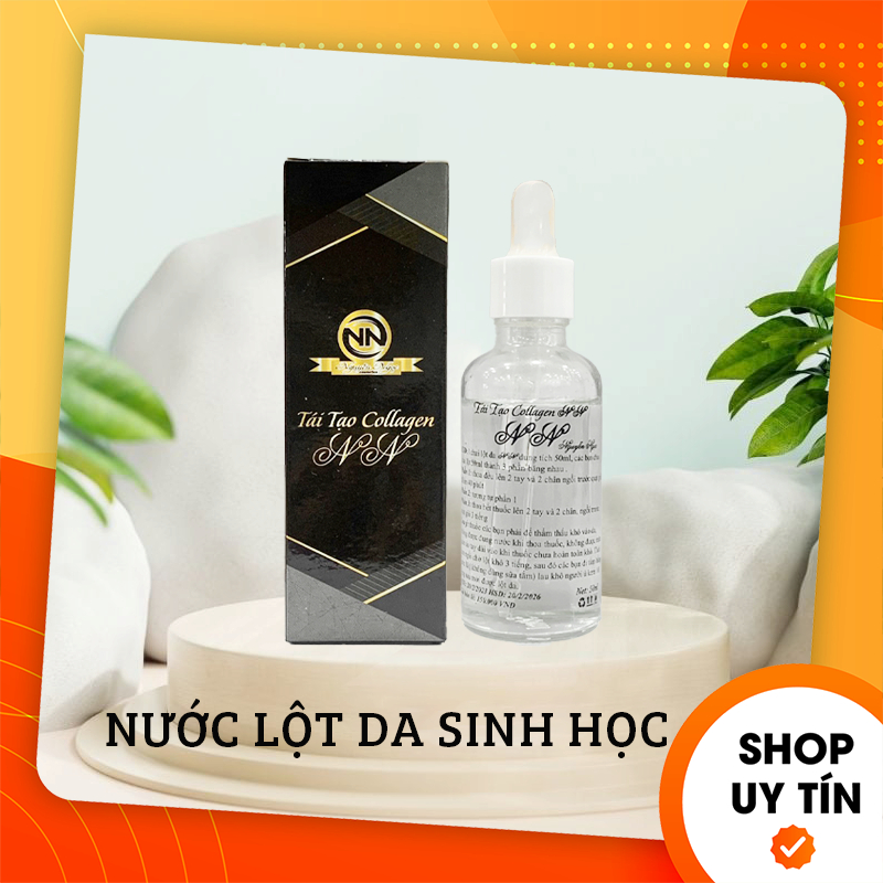 Nước lột da tái tạo collagen thay da sinh học nn cosmetics