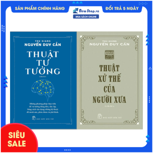 Sách - combo thuật tư tưởng + thuật xử thế của người xưa - newshop