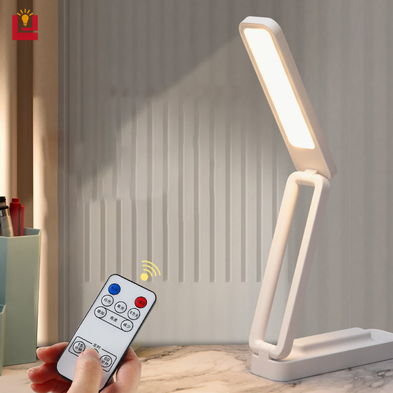 YONUO  Đèn bàn đèn học có thể sạc pin gấp lại được ánh sáng ký túc xá đèn bảo vệ mắt đèn bàn đèn đầu giường đèn để bàn học đèn học đèn học để bàn chống cận thị đèn sạc tích điện đèn học để bàn cho bé